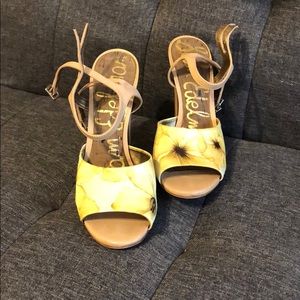 Sam Edelman Odetta floral heels